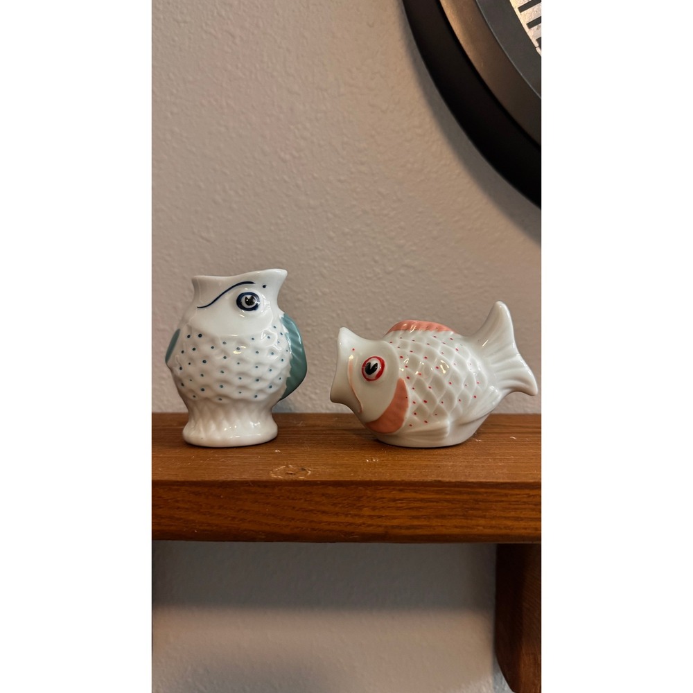 Rare‎ Fish Salt and Pepper Shakers